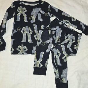 🤖 Carter’s Simple Joys Robots Pajamas – Size 5